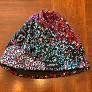 Colorful Paisley fur lined JAMMShat